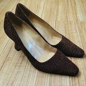 Sacha Too Leopard Print Heels